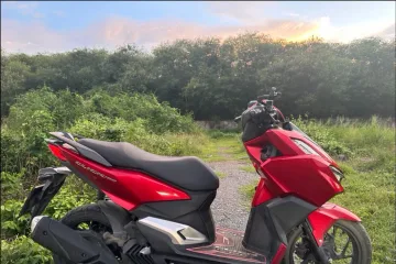 Honda Click 160 Auto 2022 Red image 1