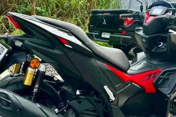 Yamaha Aerox 155 ABS 2026 Dark Grey Red image 2