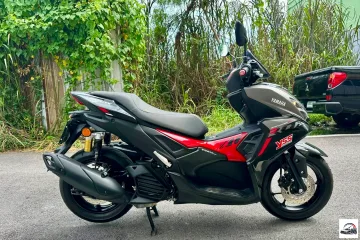 Yamaha Aerox 155 ABS 2026 Dark Grey Red image 1