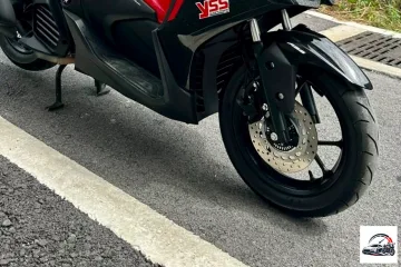 Yamaha Aerox 155 ABS 2026 Dark Grey Red image 3
